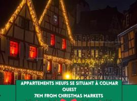 Coeur d'Alsace Colmar Vignobles Ouest avec terrasses, villa a Wintzenheim