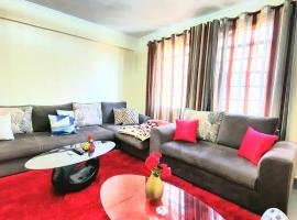 Cozy Nest-2 Bedroomed Apartment WiFi ,Netflix close to JKIA、Syokimauの格安ホテル