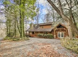 Walk to Golfing Grand Maggie Valley Cabin!