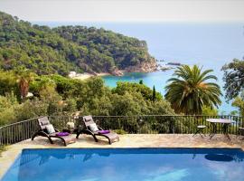 Villa Can Toni Lux Experience, ideal Familias con Vista Mar & AirCon, hotel v Lloret de Mar