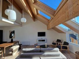 Duplex type chalet dans le Jura, chalet de montaña en Morbier