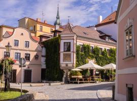 Hotel Bílá Paní, ξενοδοχείο σε Jindrichuv Hradec