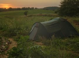 Rent a tent - Namiot w Praekologicznym gospodarstwie, camping de luxo em Pozezdrze