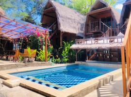 Deep House Bungalows, hotel di Gili Trawangan