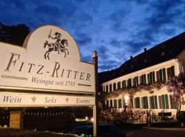 Unterkunft im Weingut Fitz-Ritter, מלון בבאד דורקהיים