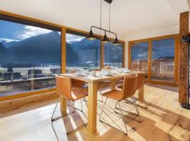 Exklusives Chalet-Haus mit Gletscherblick