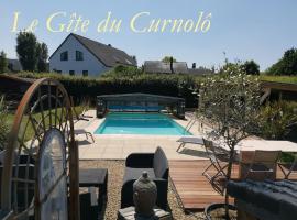 Gîte du Curnolo 3* pour 4/6pers avec spa, piscine, hotell i Namur