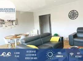 Appartement lumineux à 300m de la mer