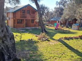 Ulcinj में Olive & sea, Luxury two bedrooms cabin for 8, cabin