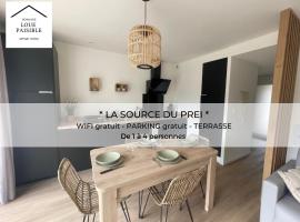 LA SOURCE DU PREI & SPA - DOMAINE LOUE PAISIBLE - Calme - Terrasse - Parking, hotel spa di Chouzelot