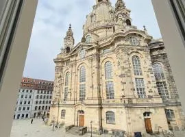 Modernes Apartment mit Blick zur Frauenkirche