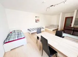 Praktisches Apartment mit Flatscreen TV