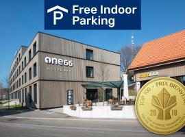 Hotel one66 (free parking garage) – tani hotel 