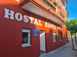 Hostal Santa Ana, hotel sa Huelva