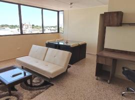 Riohacha II apartamento con vista al mar en la mejor zona de la ciudad genial para relax o trabajo, hotel in Ríohacha