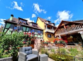 Le Gambrinus Restaurant et Chambres d hôtes，位于贝布勒南的住宿加早餐旅馆