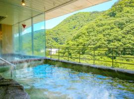 Viesnīca Ooedo Onsen Monogatari Higashiyama Grand Hotel pilsētā Aidzuvakamacu