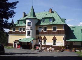 Hotel Gradl, hotel Železná Rudában