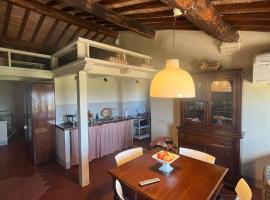 Appartamento centro storico La Pulcianella con vista mozzafiato, apartmen di Montepulciano