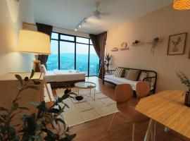 New Georgetown Modern City View 2BR Homestay for 10pax 无敌美景两房民宿 Beacon Executive Suite, hotel di Georgetown