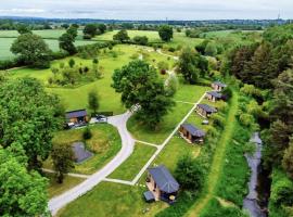 Riverside Cabins, brunarica v mestu Shrewsbury