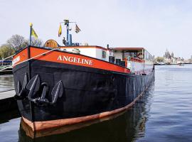 Hotelboat Angeline, lavprishotell i Amsterdam