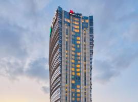 Viesnīca ar burbuļvannu Shanghai Marriott Marquis City Centre Šanhajā