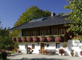 Haus Widlbrand, farmstay di Schonau am Konigssee