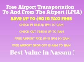 BELL At The Airport Suites Adults Only - Free Airport Transportation, hotel vicino alla spiaggia a Nassau