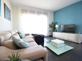 Apartamento con piscina en Portonovo, Sanxenxo, hotel u gradu Portonovo