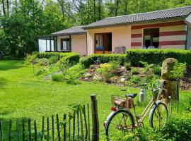 Friedrichroda में, होटल Ferienhaus Rehblick - direkt in der Natur, mit Lesezimmer und zwei Terrassen