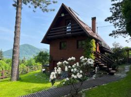 Chata s luxusním výhledem a bazénem, chalet in Kunčice pod Ondřejníkem