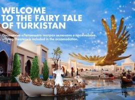 KARAVANSARAY Turkistan Harbour Hotel - Free FLYING THEATRE Entrance、Türkistanの格安ホテル