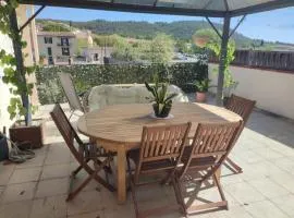 Appartement provençal avec terrasse dans le Var