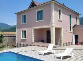 A beautiful villa with a swimming pool in the gebele