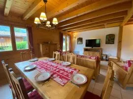 Chalet calme et spacieux, proche village, navette ski, jardin, animaux acceptés, parking privé - FR-1-624-66