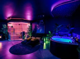 Merkelhoeve Wellness, hotel com jacuzzi em Merkelbeek