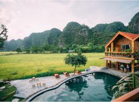 Tam Coc Windy Fields, chalet i Ninh Binh