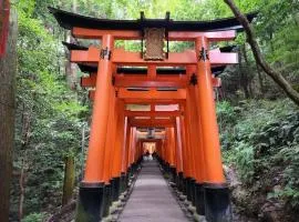 澄の宿 京都伏见稻荷別邸 京阪电车伏见稻荷站徒步1分钟 jr电车稻荷站徒步4分钟