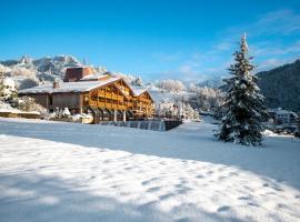 샤메이에 위치한 호텔 Hôtel Cailler & Bains de la Gruyère