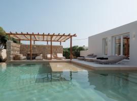 Mikri Santa Maria Beachvilla Pool Paros, hôtel à Santa Maria