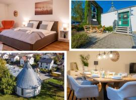 dreamcation - Ehemaliges Pfarrhaus, 3D-Tour, NETFLIX, Terrasse, BBQ, Küche, 130qm, hotel in Kelheim