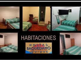 HOSTAL BAQUEDANO IQUIQUE, hótel í Iquique