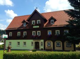 Pension Immergrün, guest house in Kurort Jonsdorf