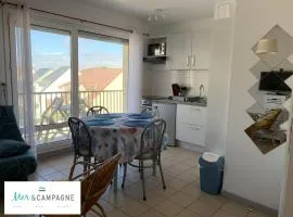 Studio cosy à 70m de la plage avec balcon exposé nord - Proche commerces et restaurants - FR-1-482-88