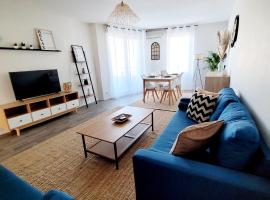 Viesnīca Charmant Appartement T4 90 m2 à 10 minutes de Bordeaux pilsētā Brīža