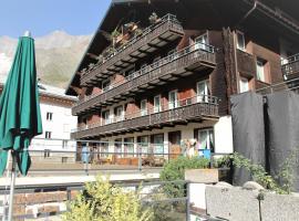 Self service Guesthouse Berggeist, hotell sihtkohas Saas-Fee