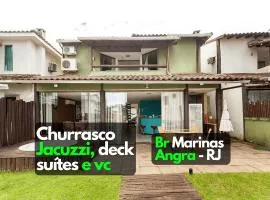 Casa Deck navegável jacuzzi AR Angra Br Marinas