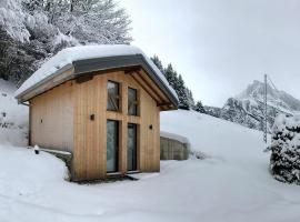 Chalet*** au pied d'une prairie face à la montagne, Hotel in Sixt