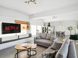 Design-Apartment - Bochum Zentrum - 2 Balkons - Wanne - 118m2 - Netflix